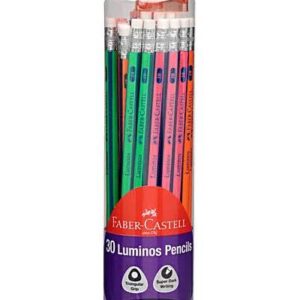Faber Castell Luminos Eraser Tip Pencil Jar 30