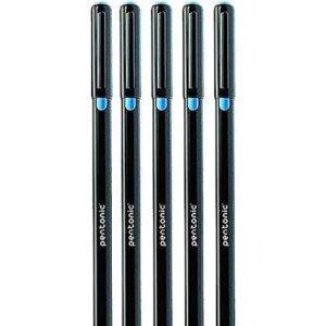 Line Pentonic Blue Ball Pen (Pack 5 Pcs)