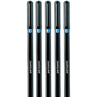 Line Pentonic Blue Ball Pen (Pack 5 Pcs)