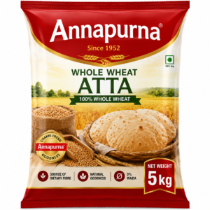 Annapurna Whole Wheat Atta 5kg