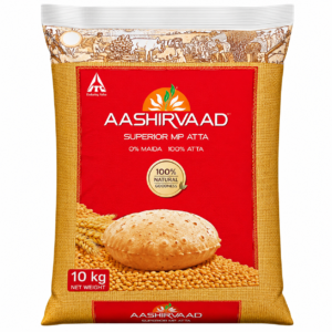 Aashirvaad Whole Wheat Atta 10kg