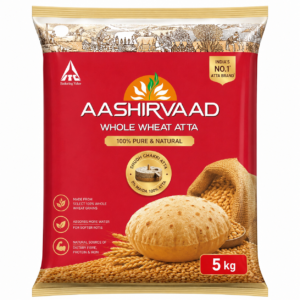 Aashirvaad Whole Wheat Atta 5kg