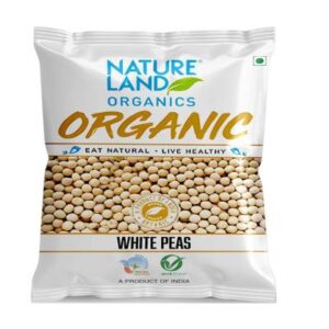 Natureland Organics White Peas 1kg
